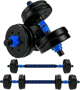 Haltères en caoutchouc