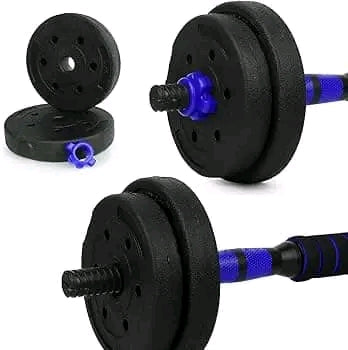 Haltères en caoutchouc